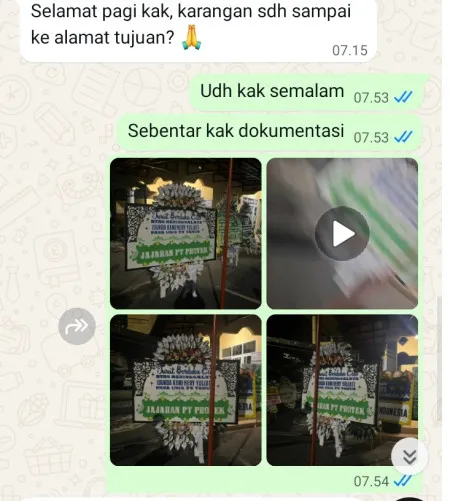 Pengiriman Papan Bunga Selamat Berahan Wetan Wedung