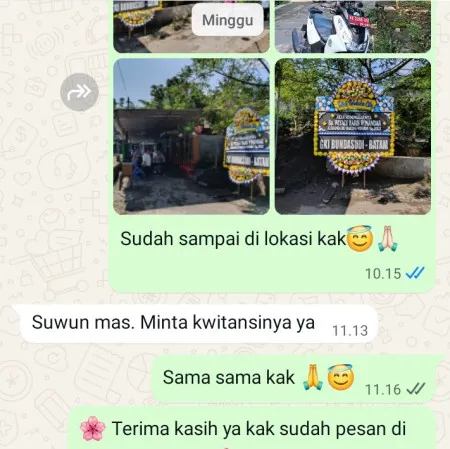 Pengiriman Papan Bunga Duka Berahan Wetan Wedung