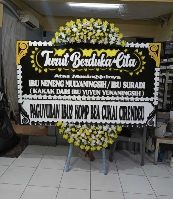 Papan Bunga di Berahan Wetan Wedung